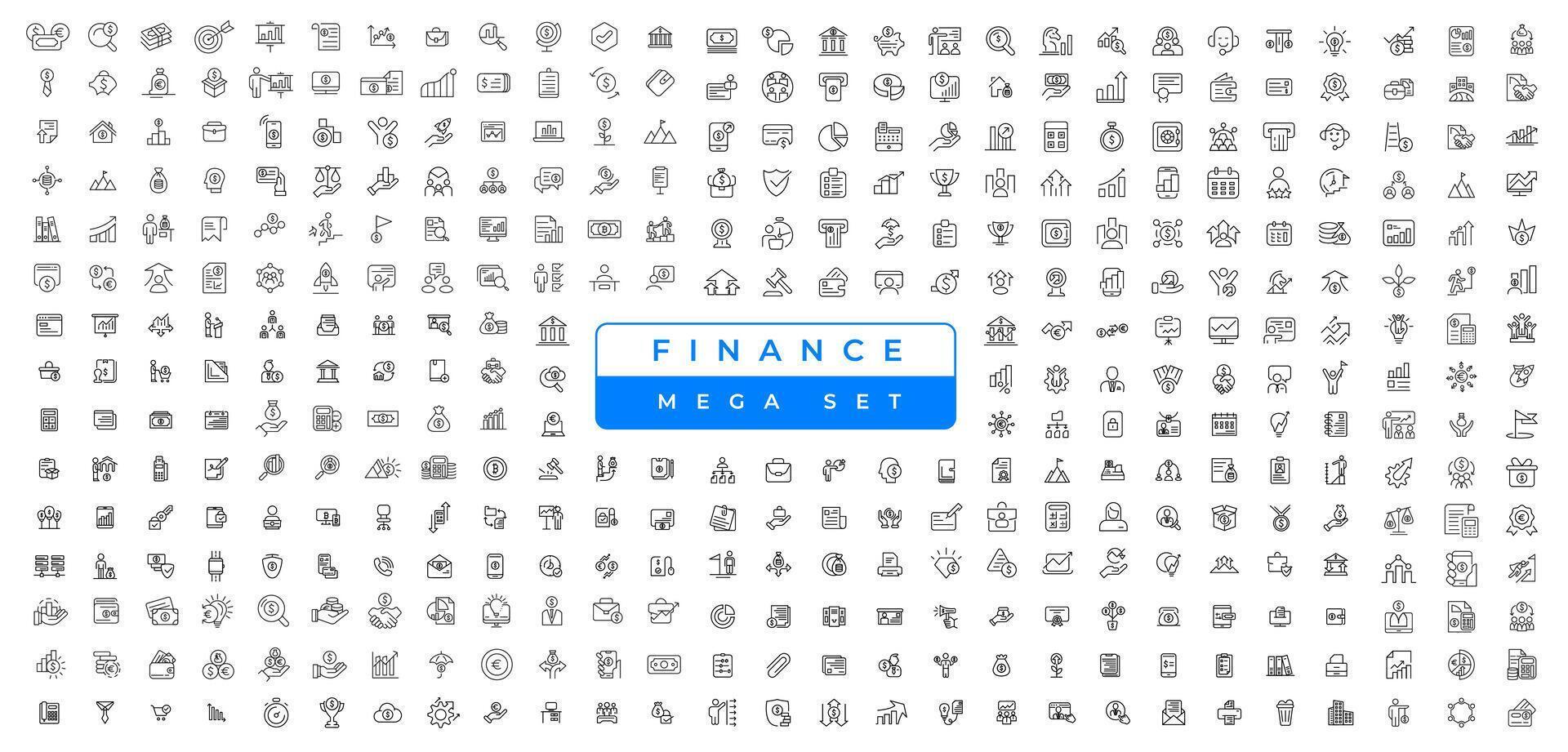 Contact and communication Iconset, outline icon for contact, chat and communication. most useful iconset. vector