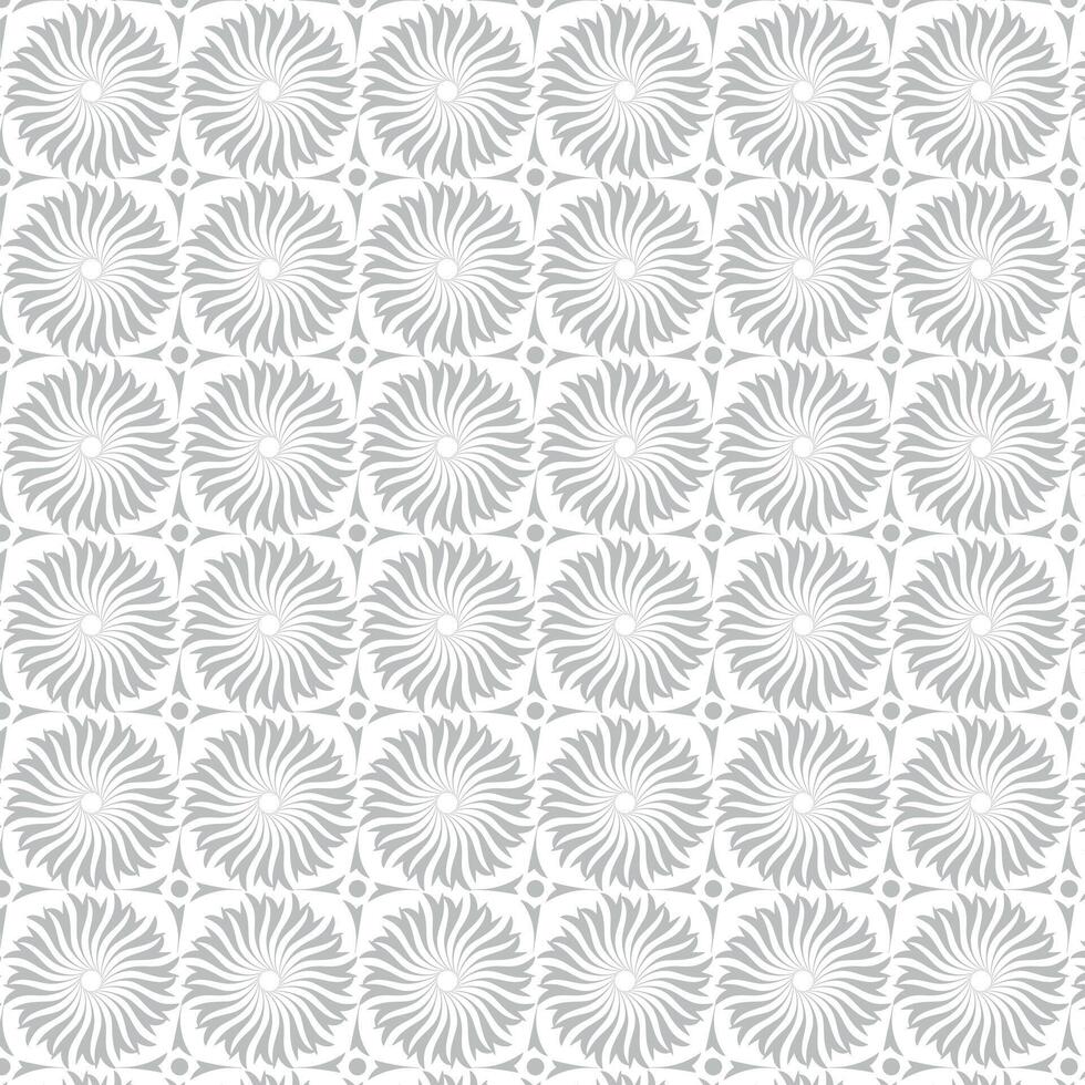 vector sin costura geomátrico floral modelo para fondo, texturas, tela, imprimir, textiles, envase... elegante sin costura decorativo modelo.