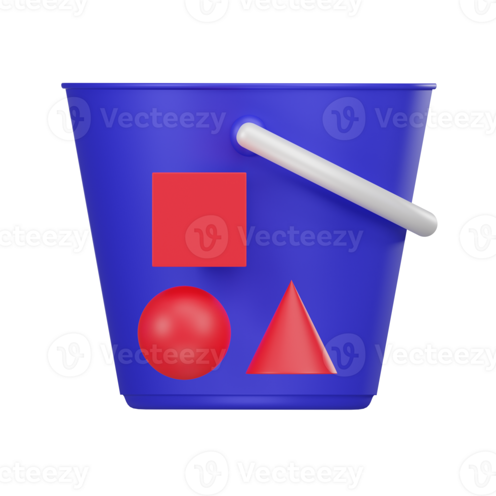 Object Storage Bucket 3d Icon png