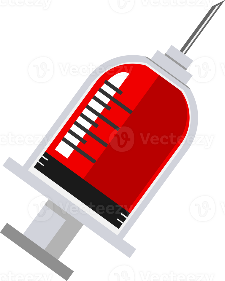 fermer de une seringue dans une stérile Fiole adapté pour médical, les vaccins, soins de santé, médicaments, et médical procédures concept conceptions. png