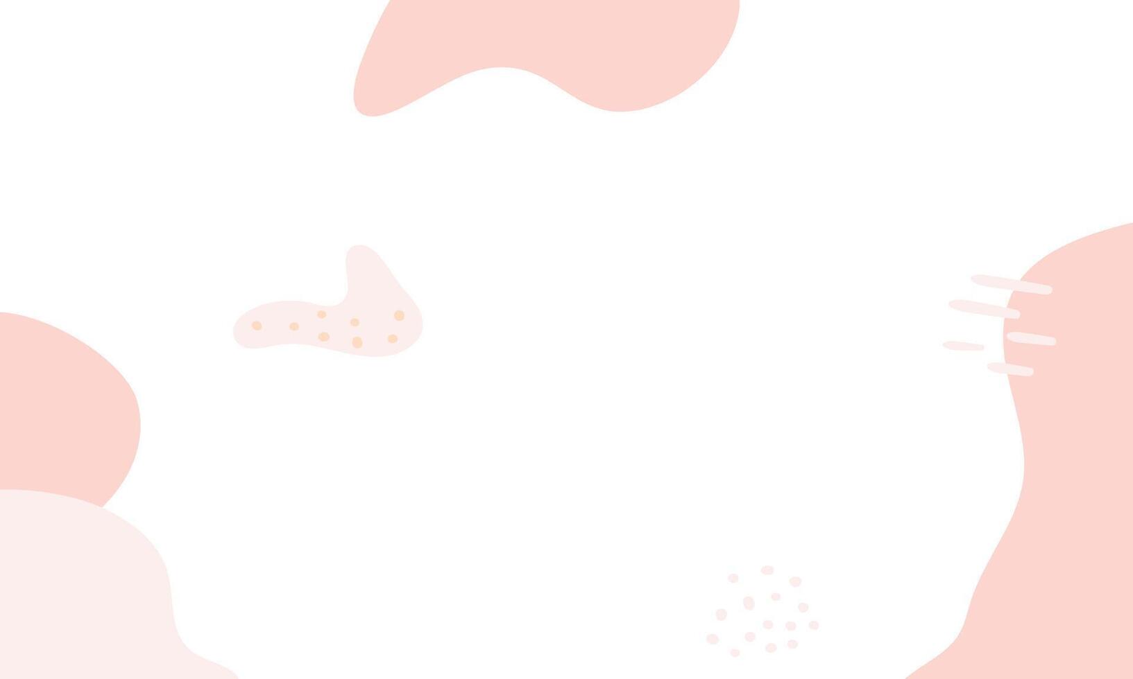 Vector minimalist neutralcolored fluid shape abstract background vector illustration