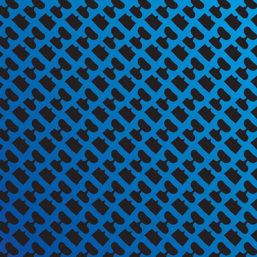 Seamless geometrical gradient pattern. Modern stylish texture. vector