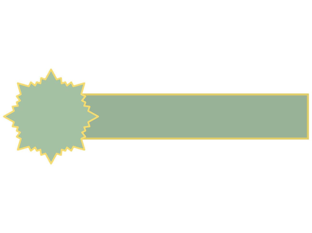 Islamic Shape Frame Background Illustration vector
