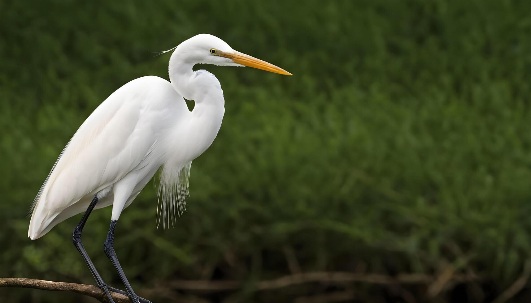 ai generado genial blanco garceta pájaro valores foto, garceta pájaro fotografía.vida silvestre fotografía, foto