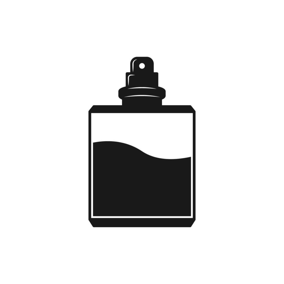botella perfume icono vector aislado