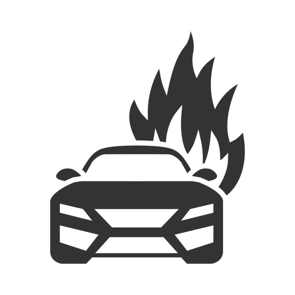 Ekectric car icon. Vector illustration.