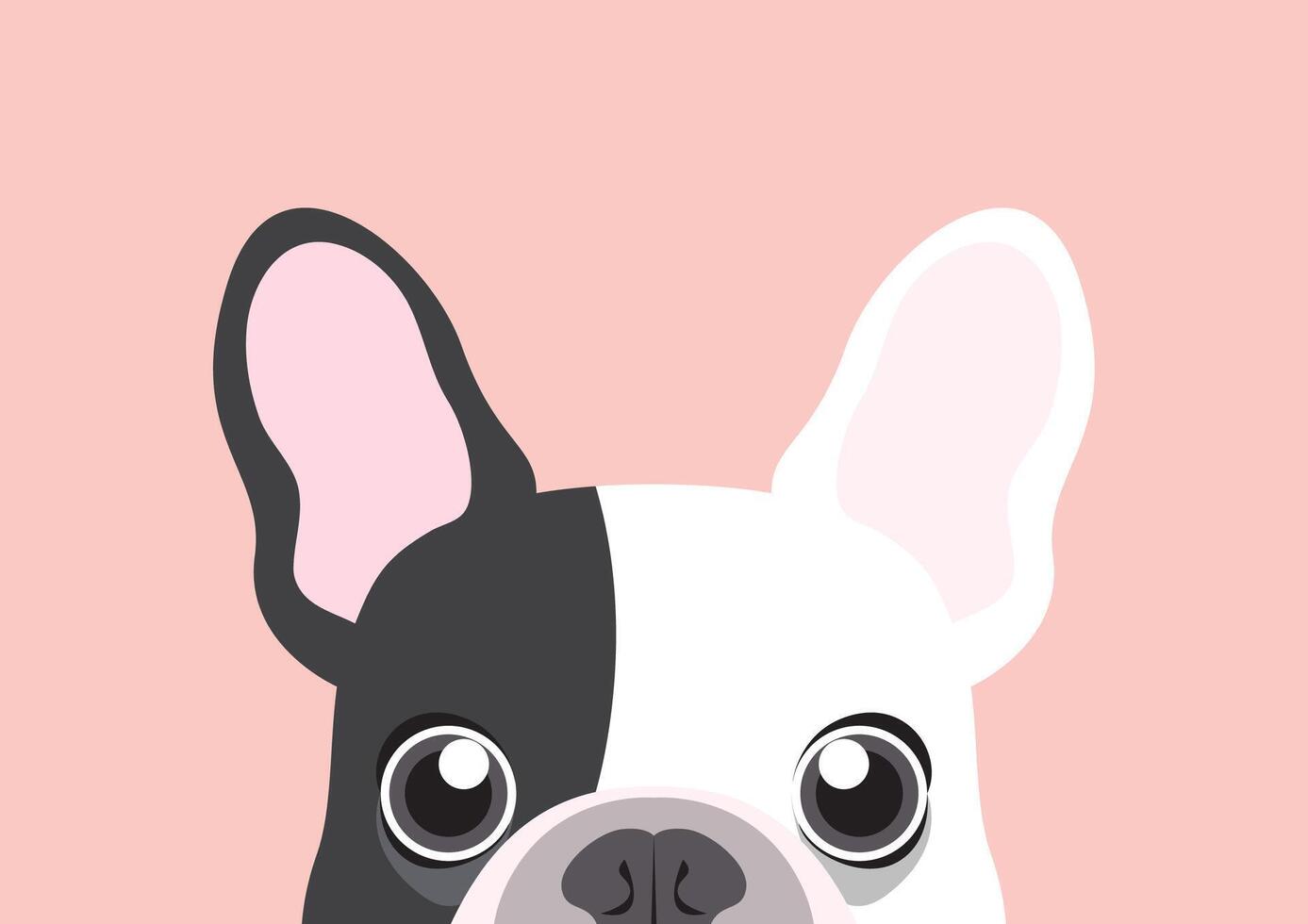 Adorable Frenchie is begging you to feed herAdorable Frenchie is begging you to feed her vector