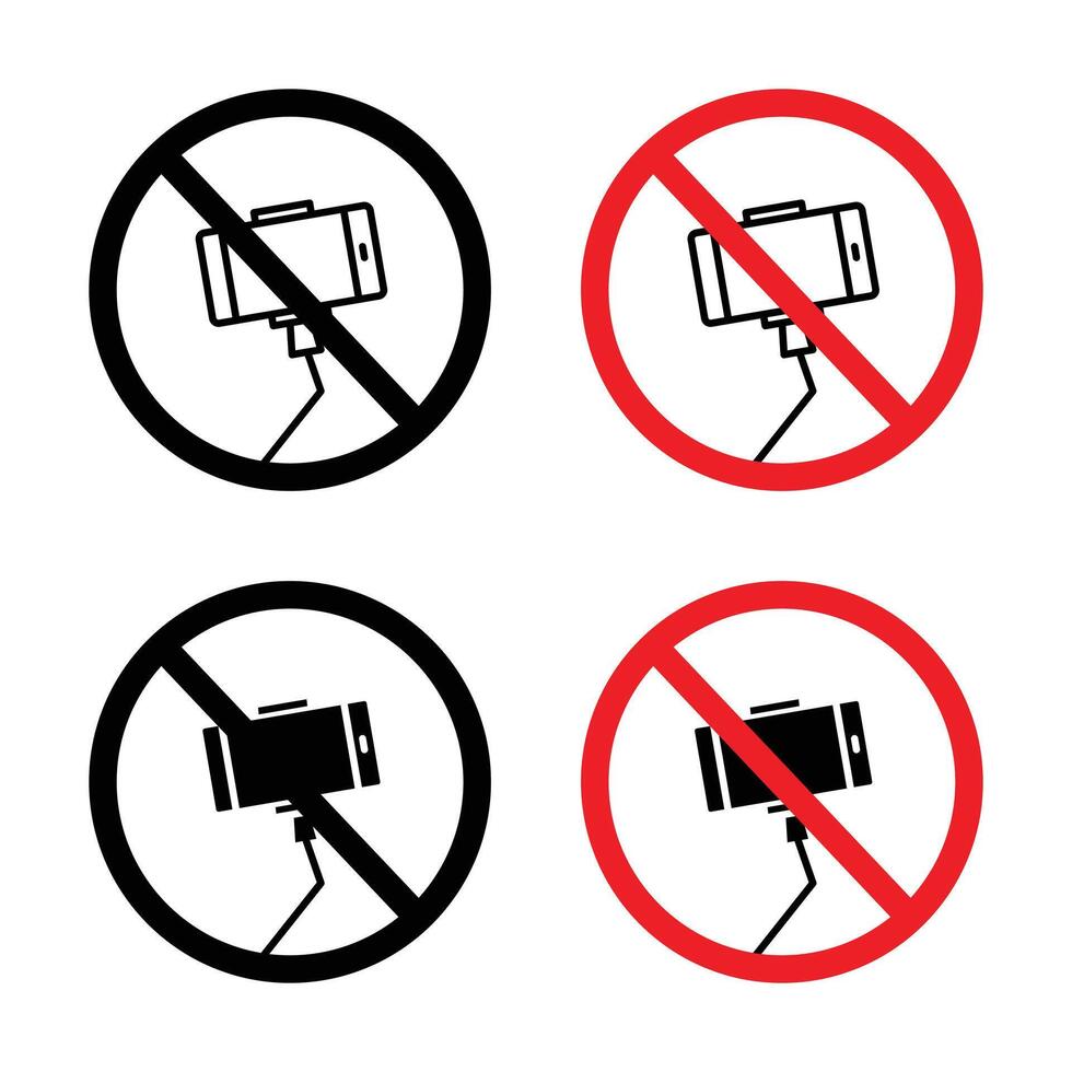 No selfie firmar vector