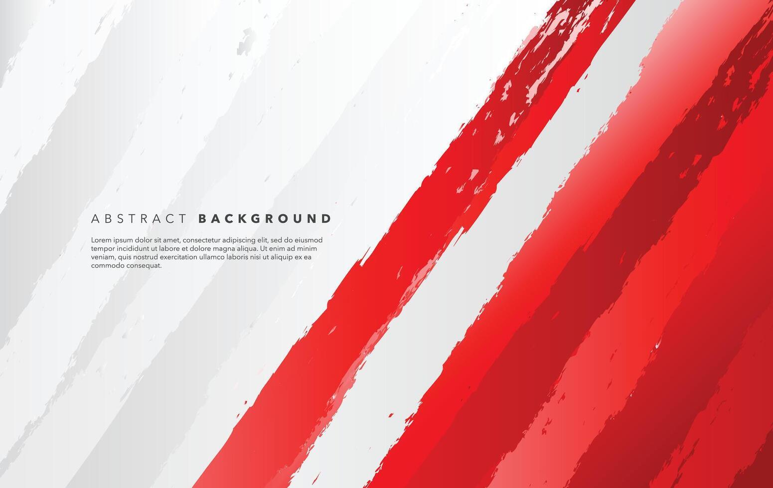 Abstract red modern background gradient color. Red and white gradient suit for presentation design and backdrop. vector