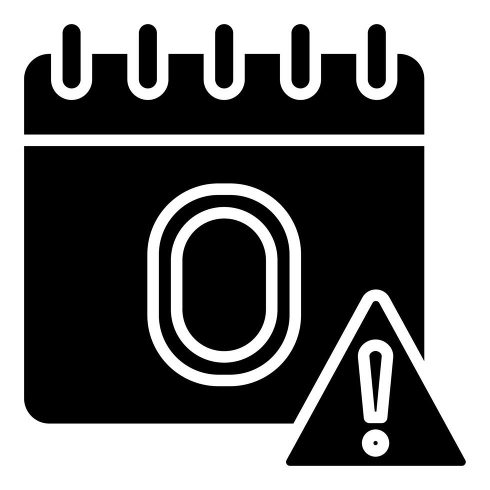 Zero-Day Exploit icon vector illustration