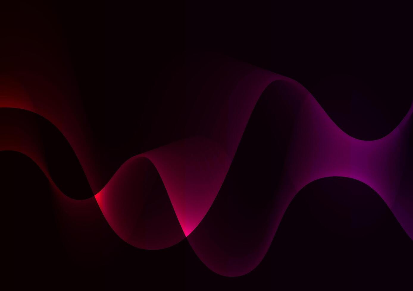 Dark wave red modern style premium presentation background vector