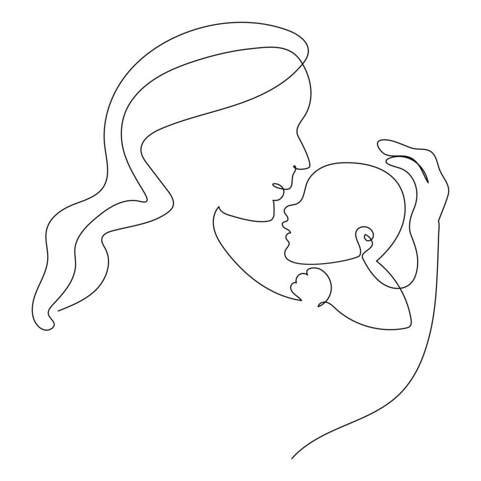 Continuous single vector line art drawing and one line illustration of Bicycle1