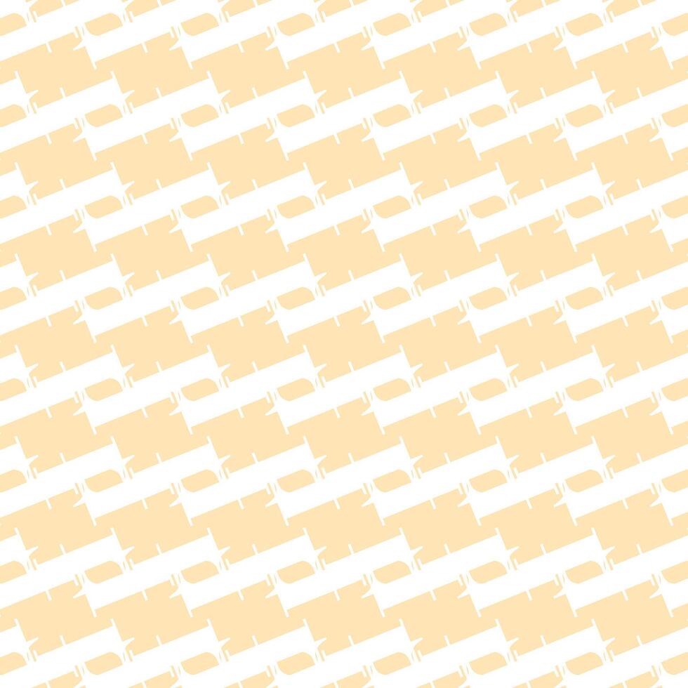 Seamless pattern. Modern stylish texture. Repeating geometric background. with Peach Color. vector