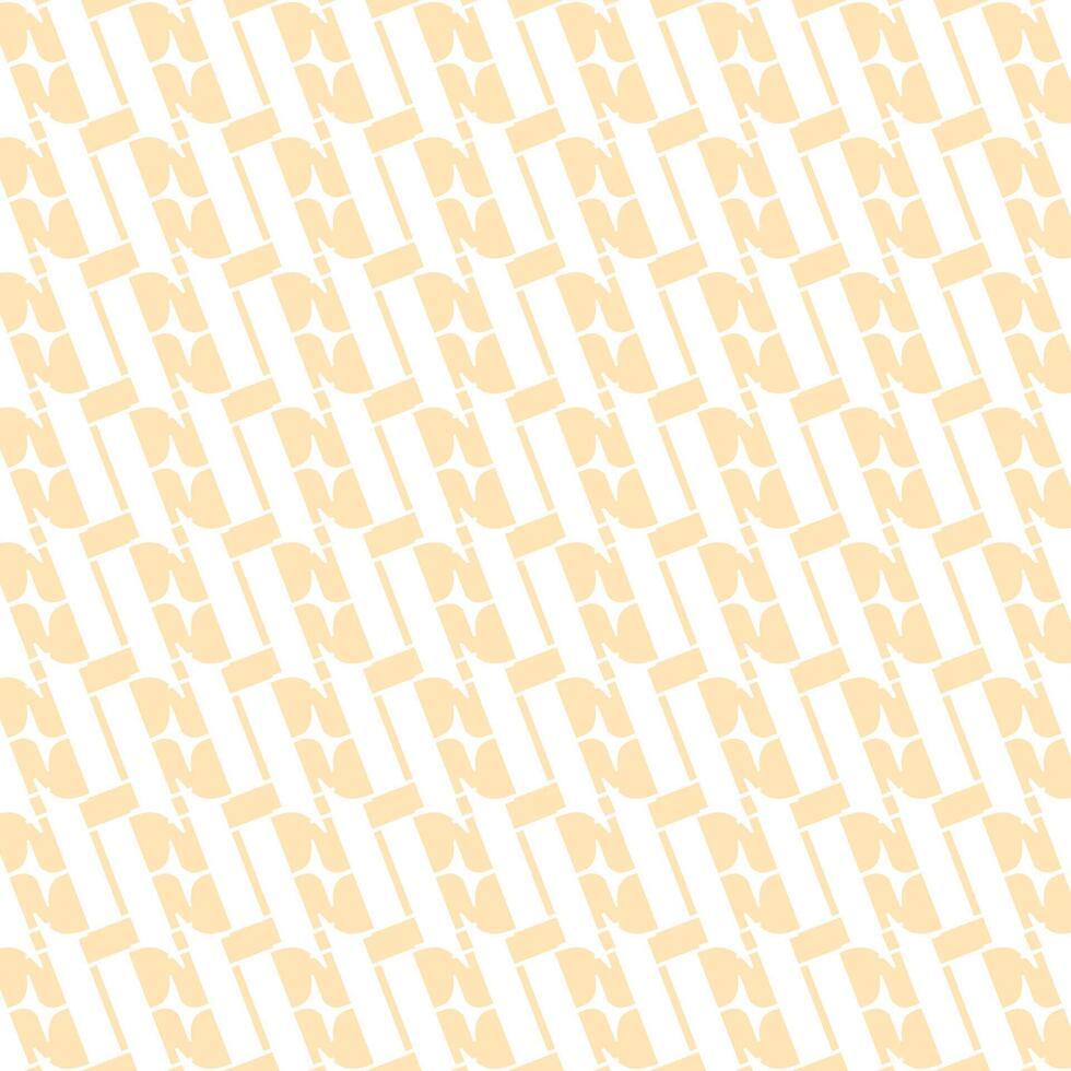 Seamless pattern. Modern stylish texture. Repeating geometric background. with Peach Color. vector