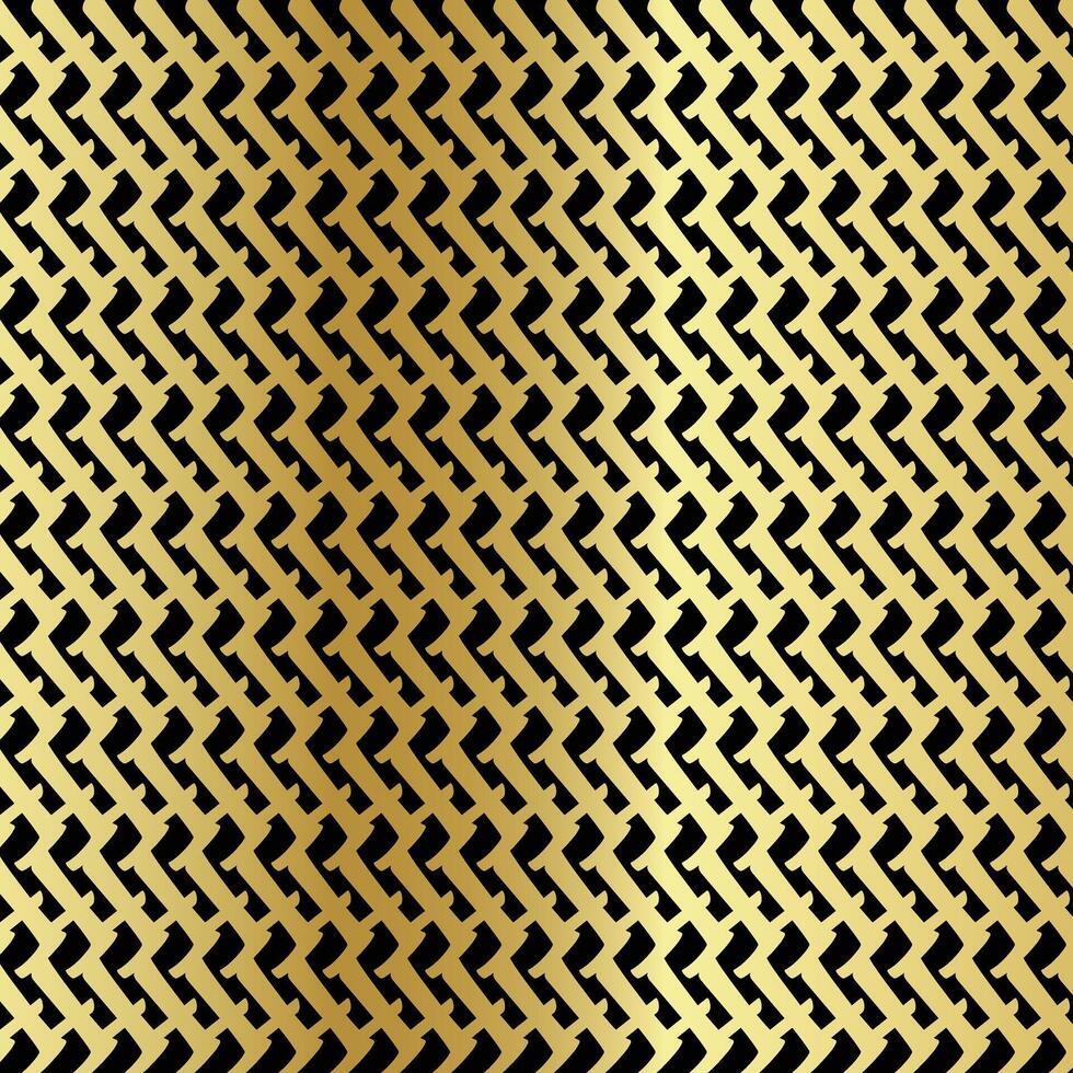 Golden Seamless geometric pattern. Abstract background. Vector Illustration.