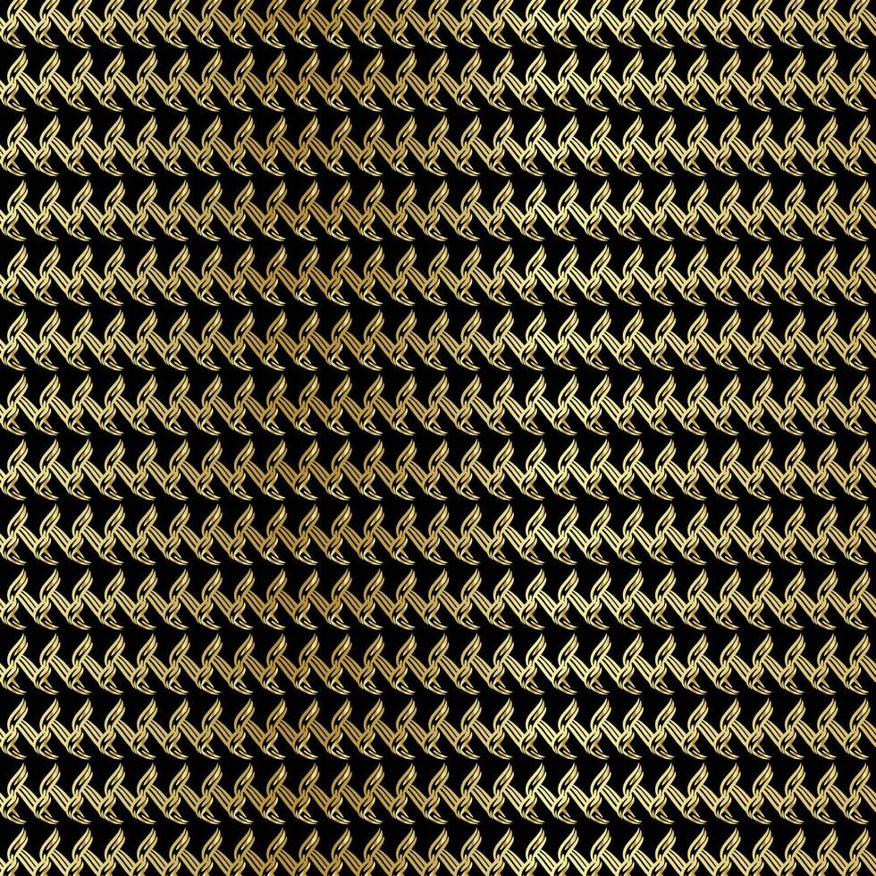 Golden Seamless geometric pattern. Abstract background. Vector Illustration.