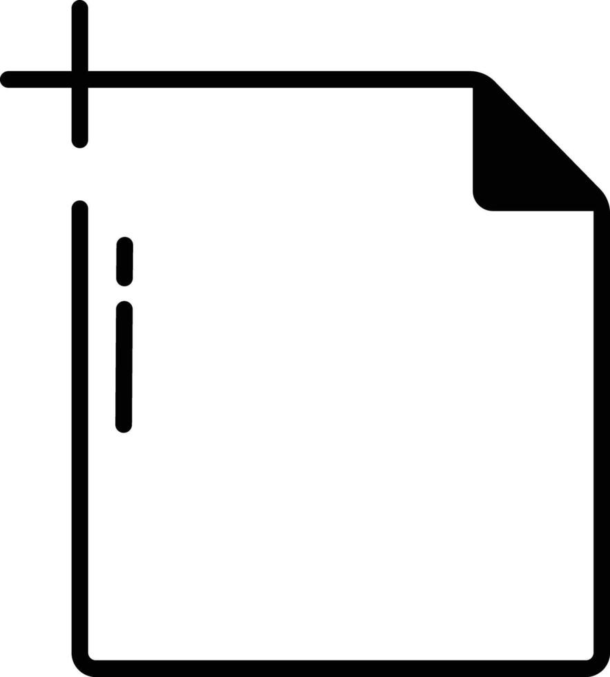 art board glyph and line vector illustration