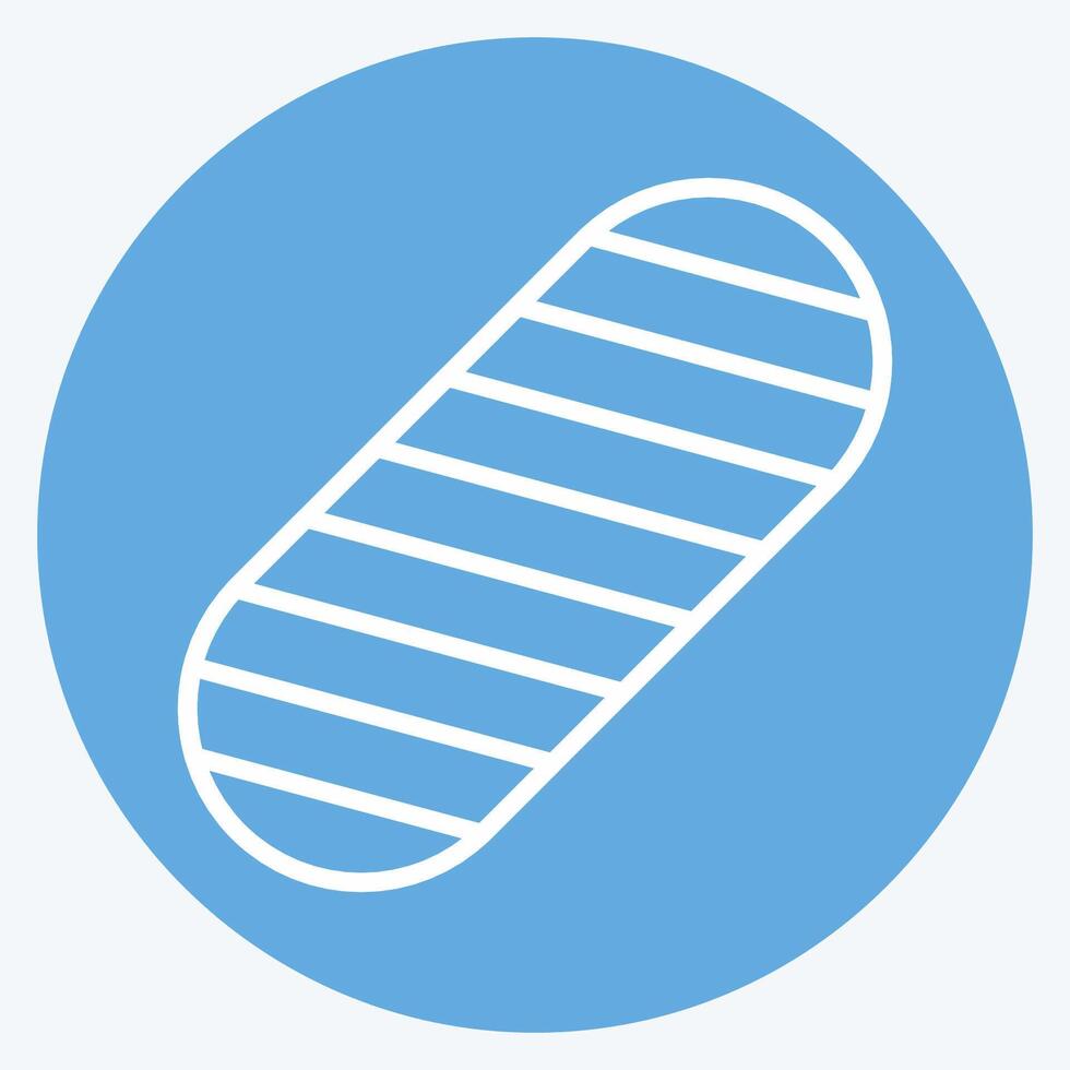 Icon Griptape. related to Skating symbol. blue eyes style. simple design illustration vector
