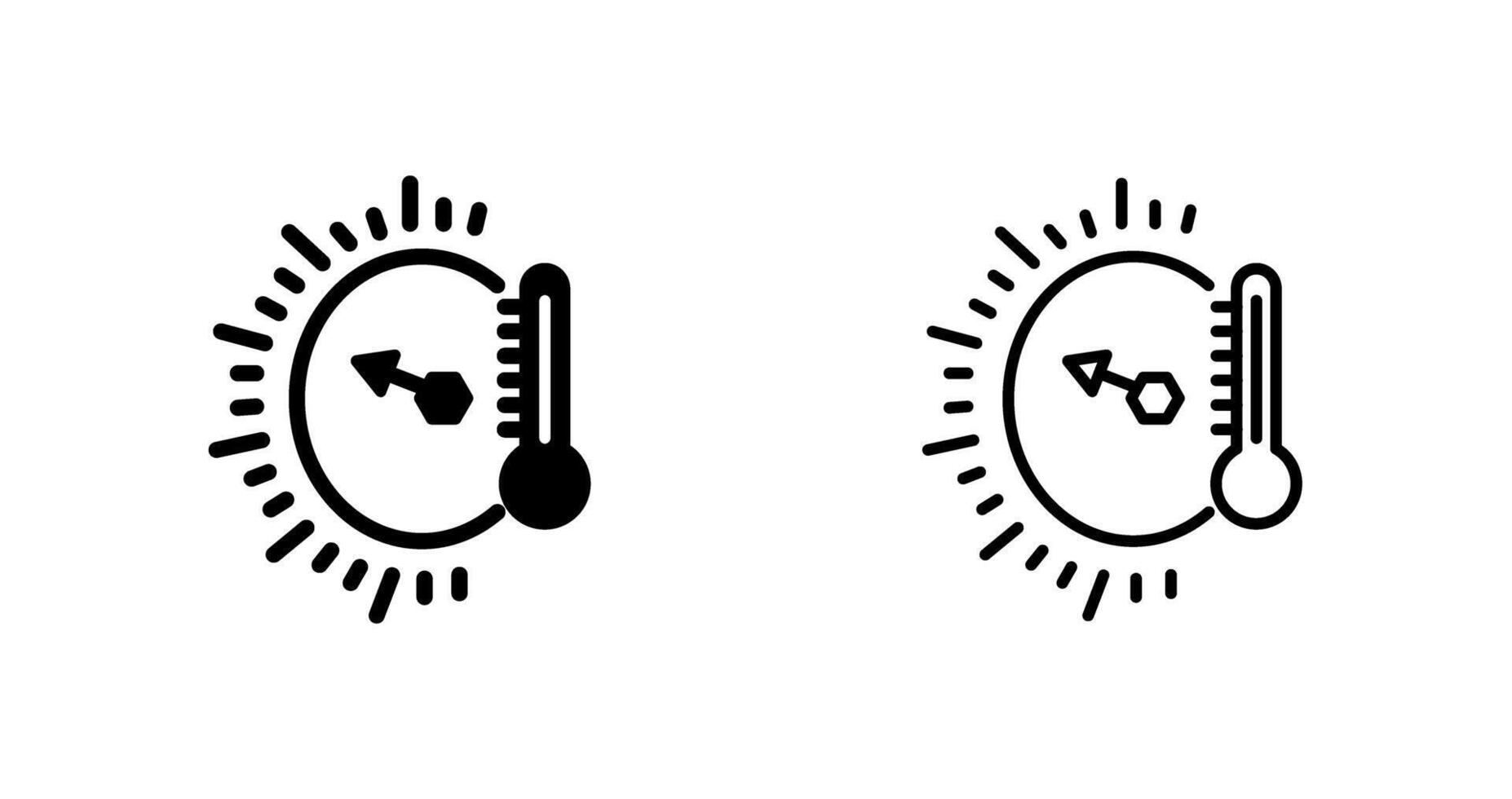 Temperature Indicator Vector Icon