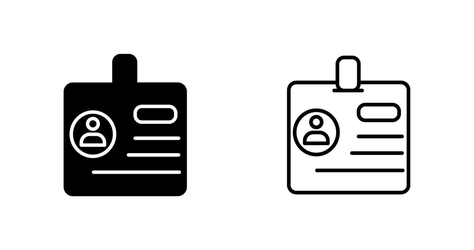 Identification Vector Icon
