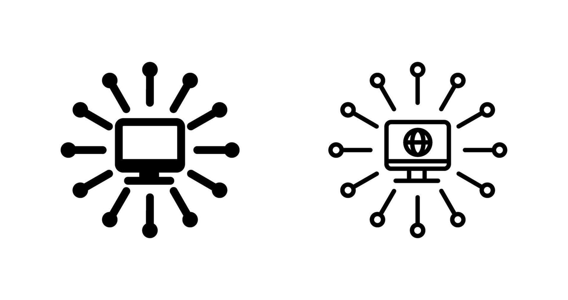 Networks Vector Icon