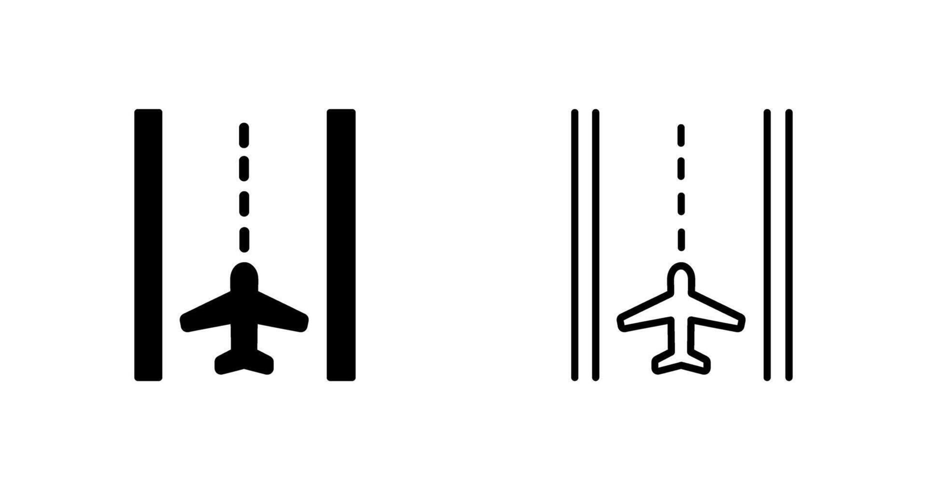 Runway Vector Icon