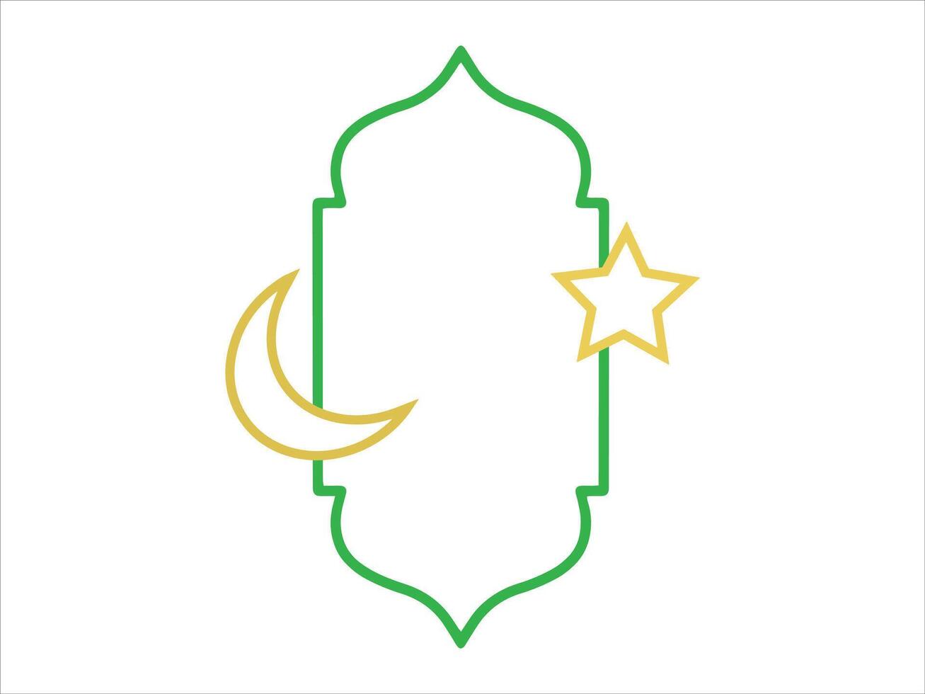 Frame Background Eid Al Adha vector