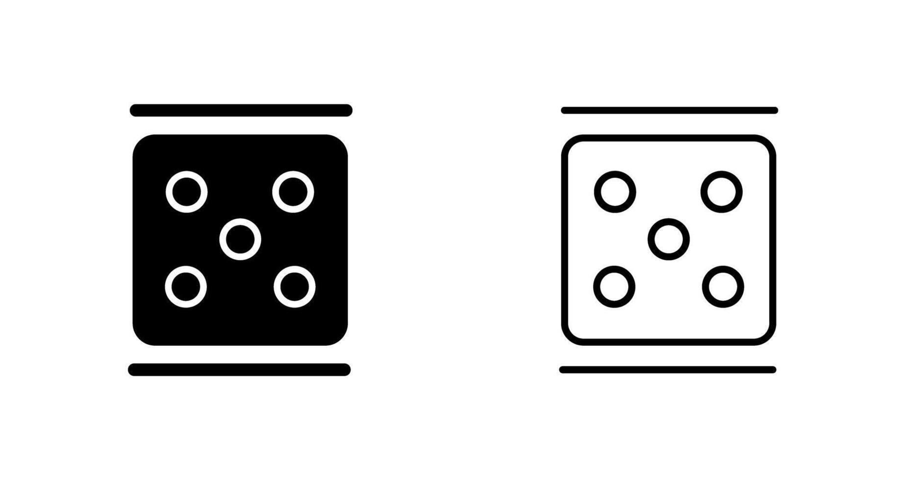 Dice Vector Icon