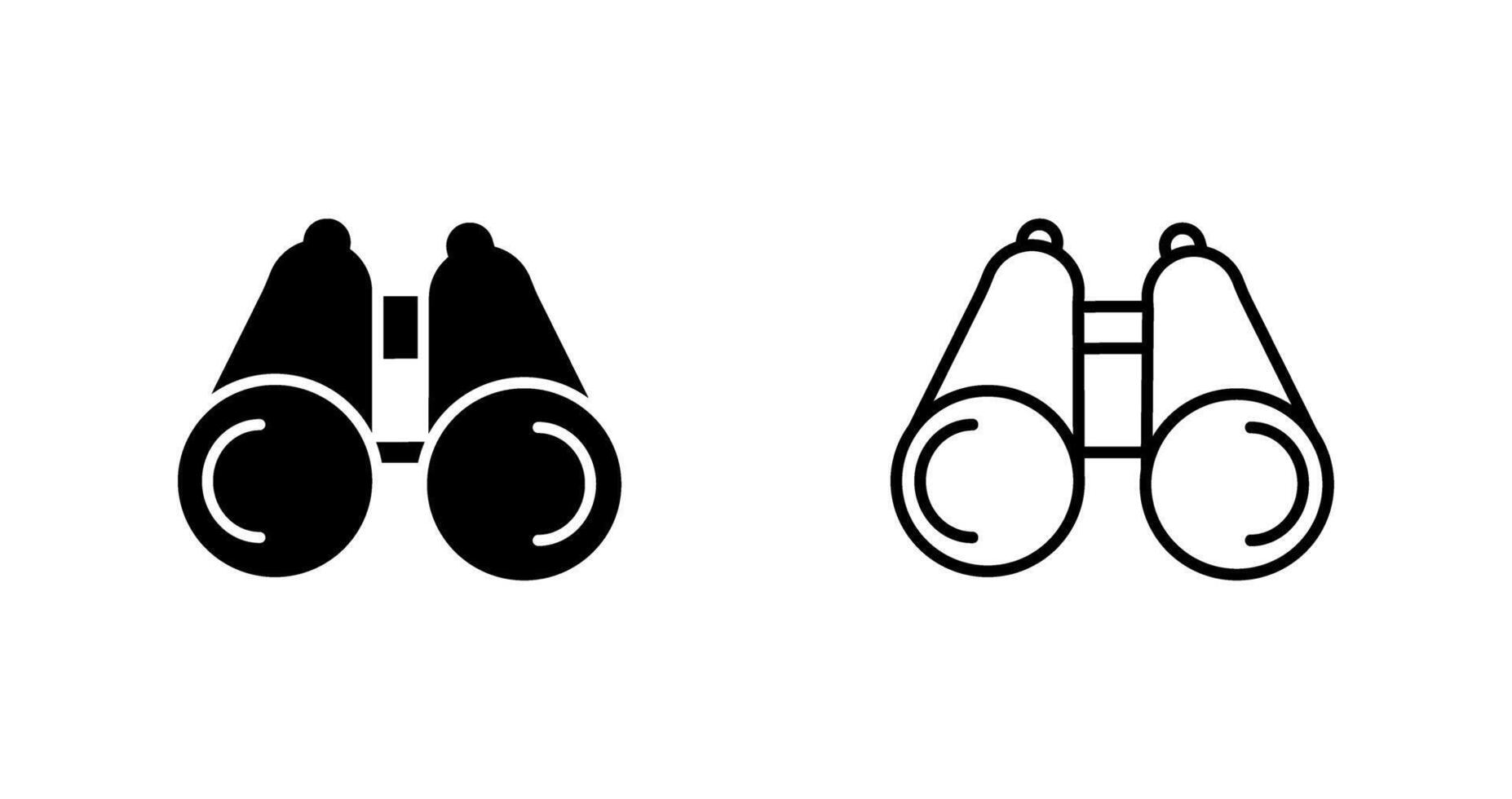 Binoculars Vector Icon