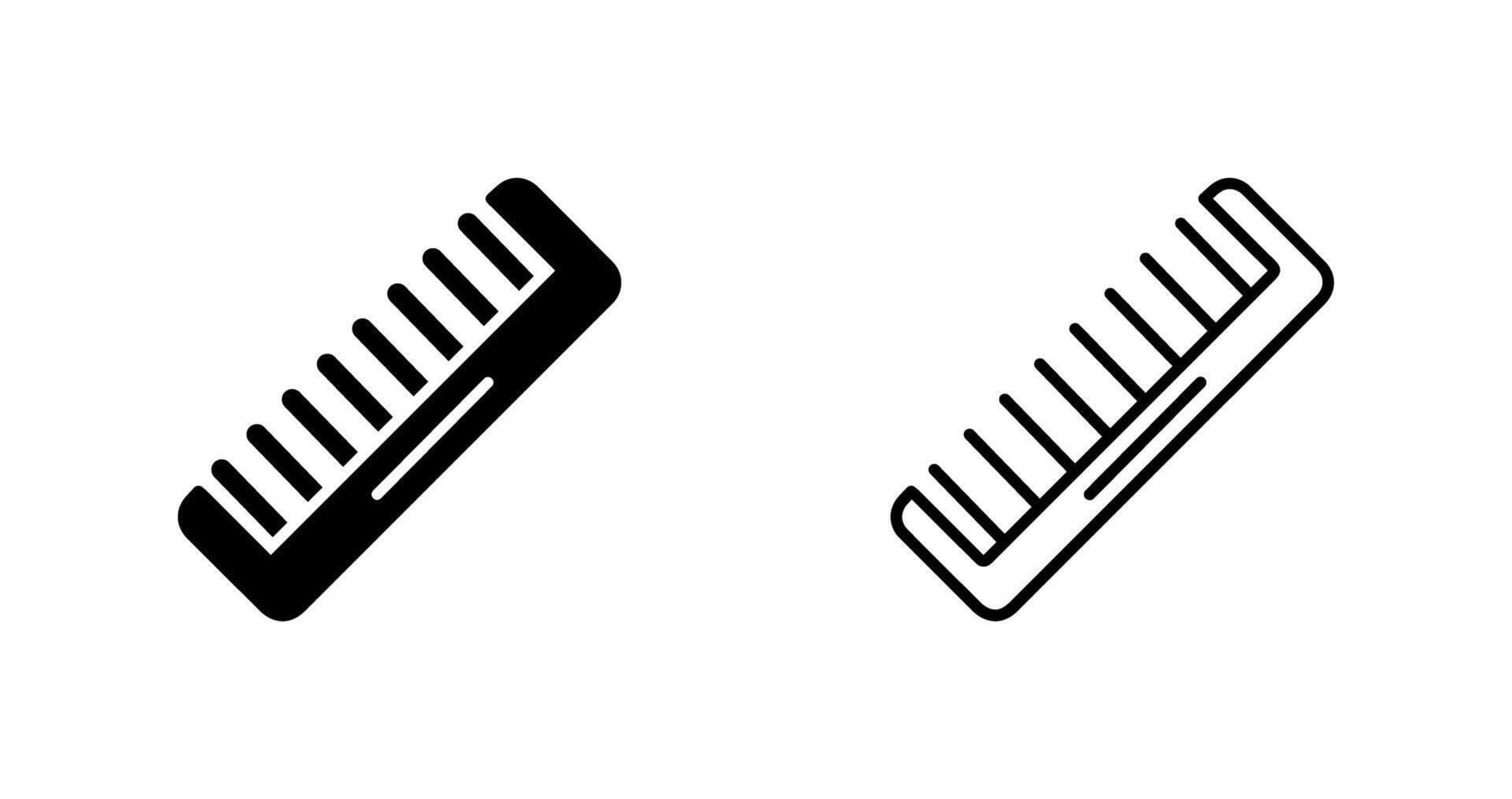 Comb Vector Icon