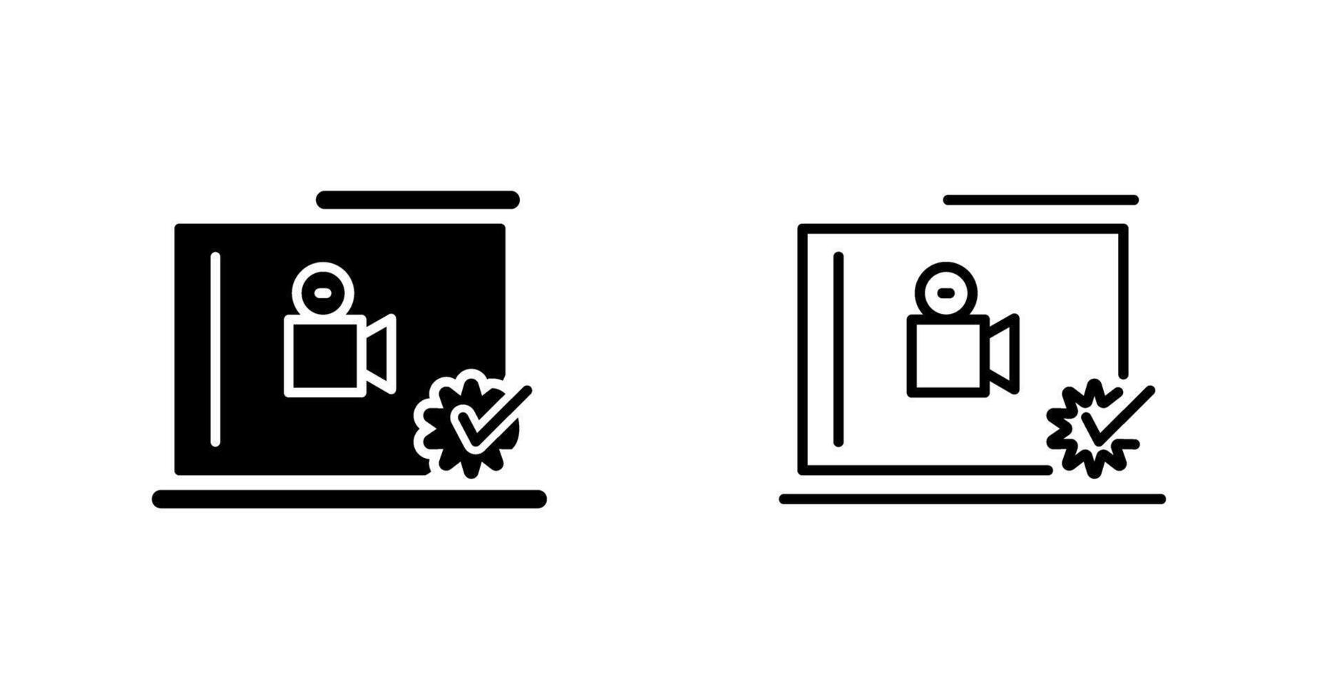 Quality Screen Vector Icon