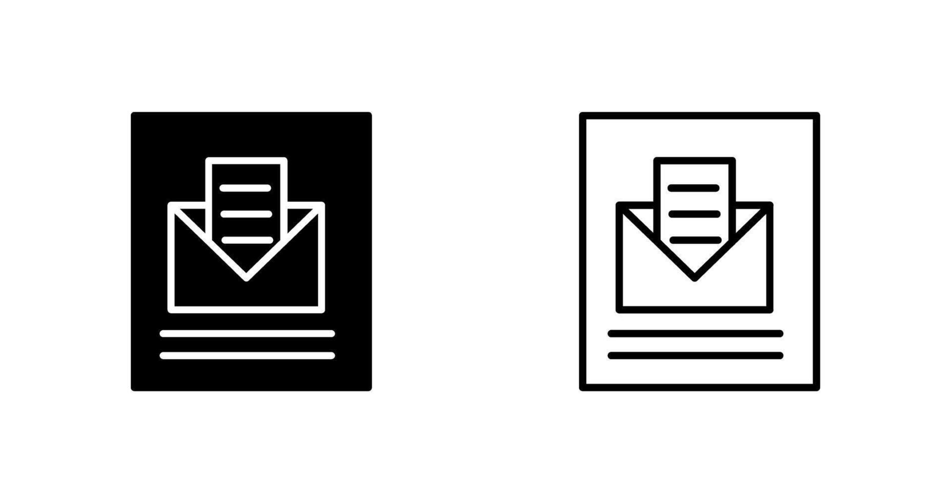 Mail Open Vector Icon