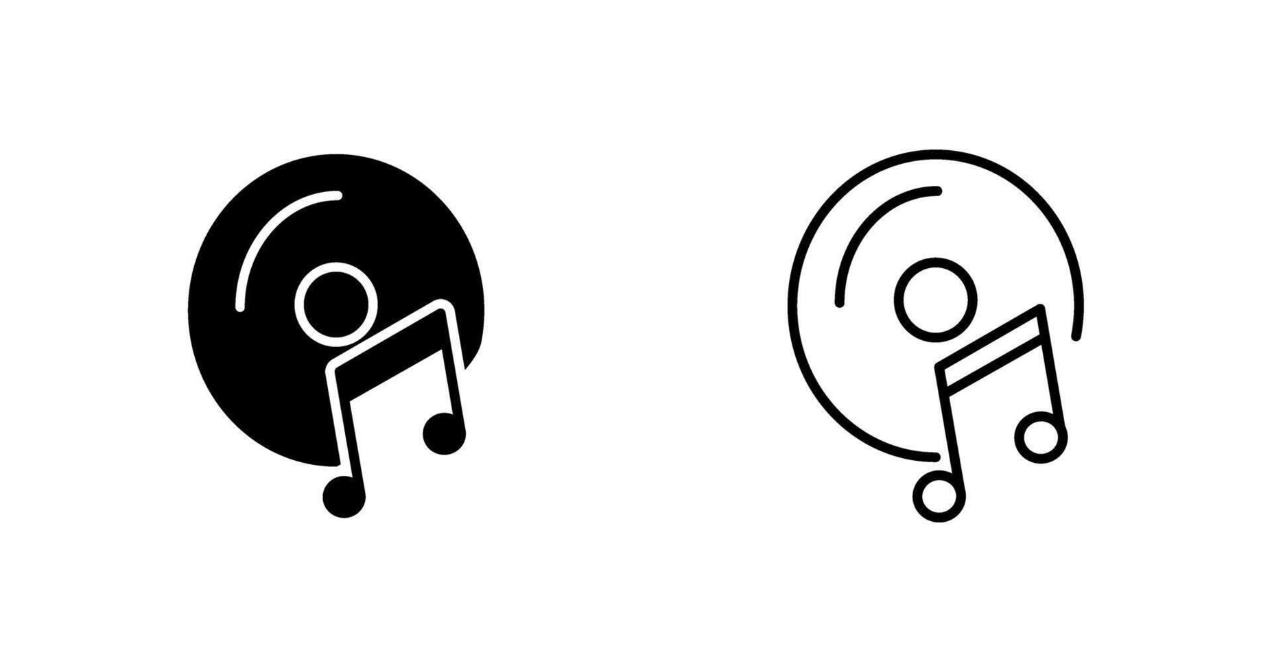 icono de vector de musica