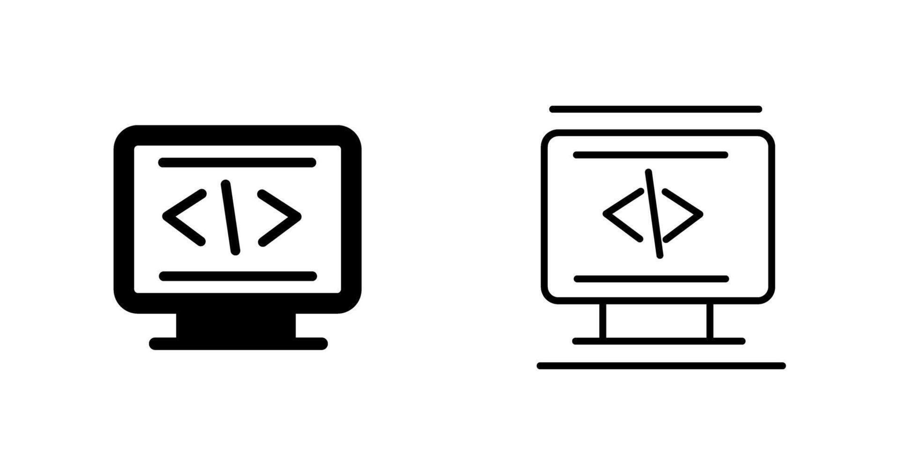 Coding Vector Icon