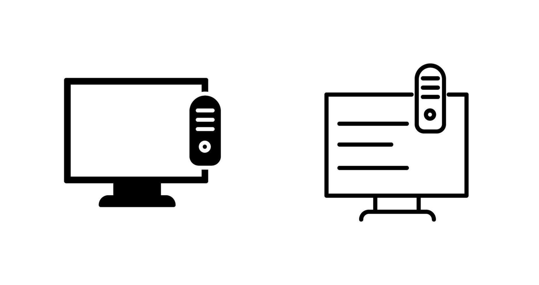 Television Vector Icon