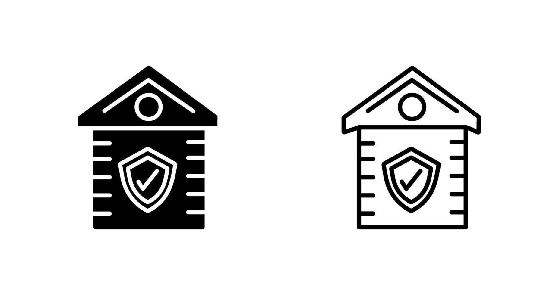 House Shield Vector Icon