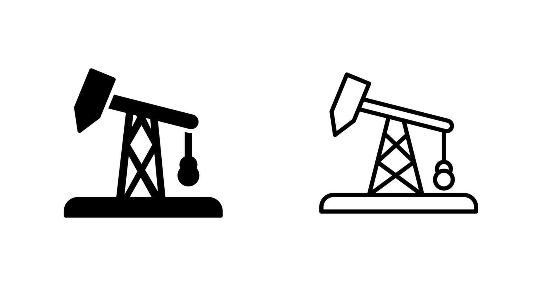 Pumpjack Vector Icon