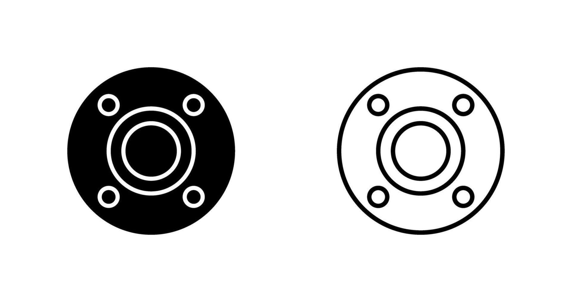 Flange Vector Icon