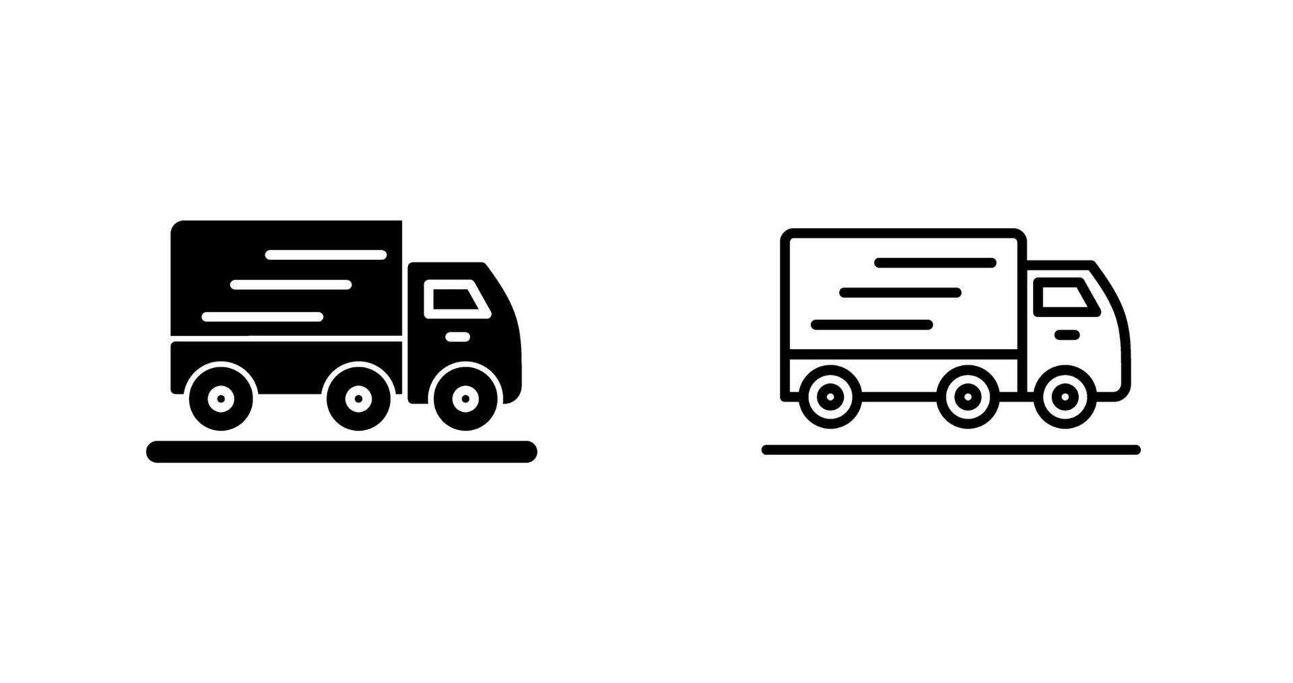 Moving Truck Vector Icon