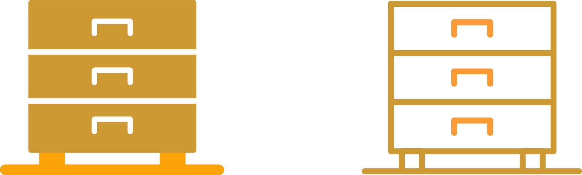 Drawers Vector Icon