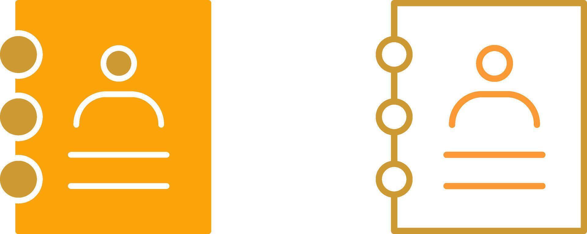 Contact Vector Icon