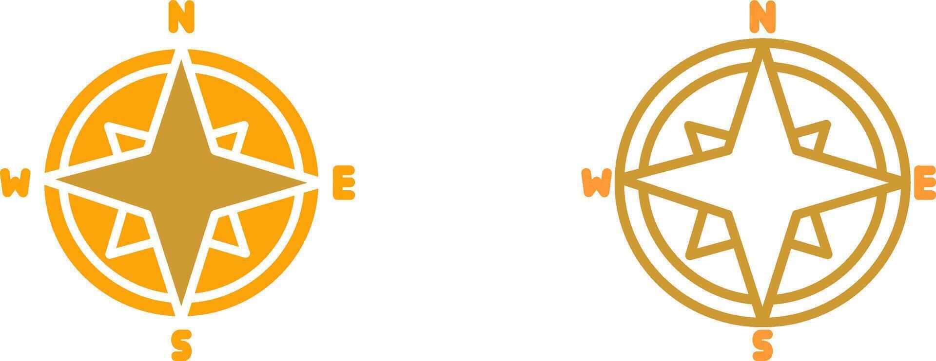 Compass Vector Icon