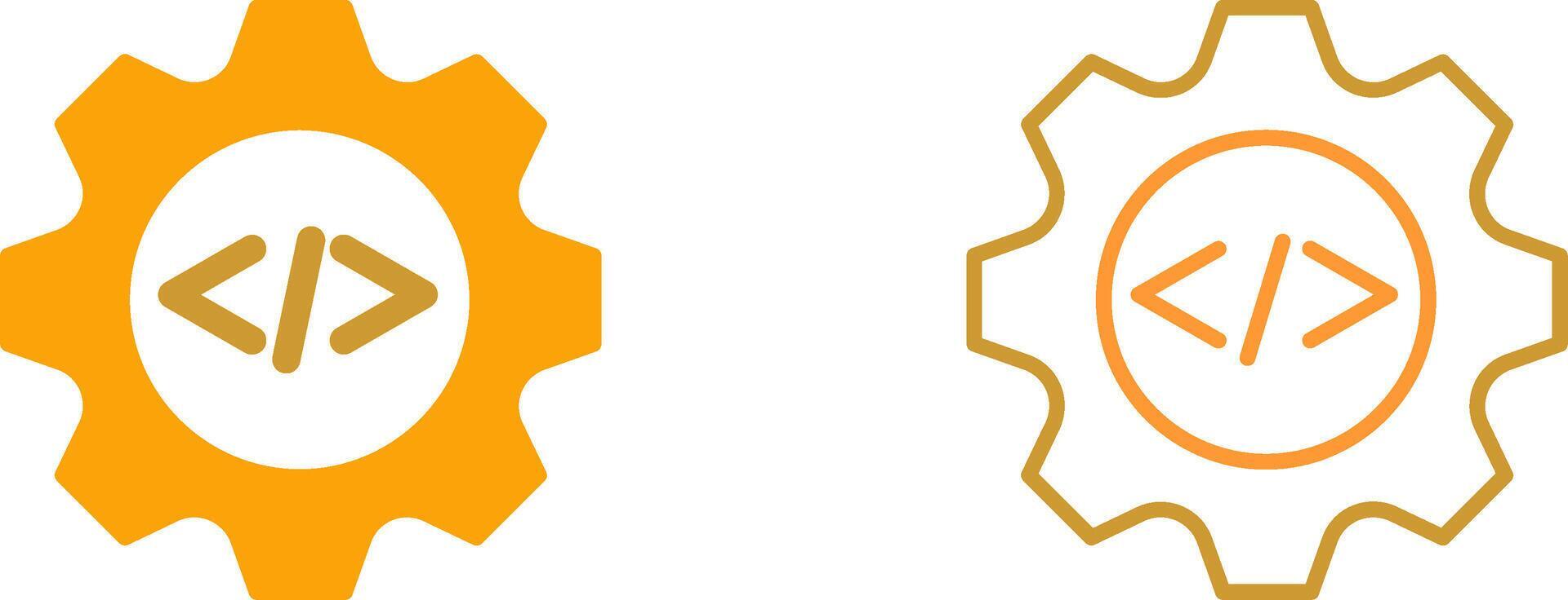 Coding Gear Vector Icon 42610044 Vector Art at Vecteezy