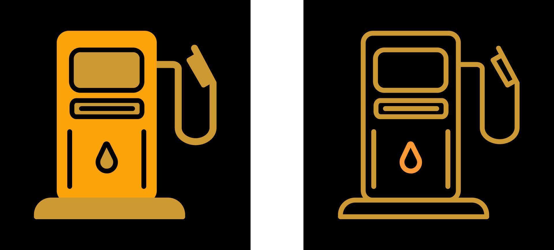 icono de vector de bomba de gasolina