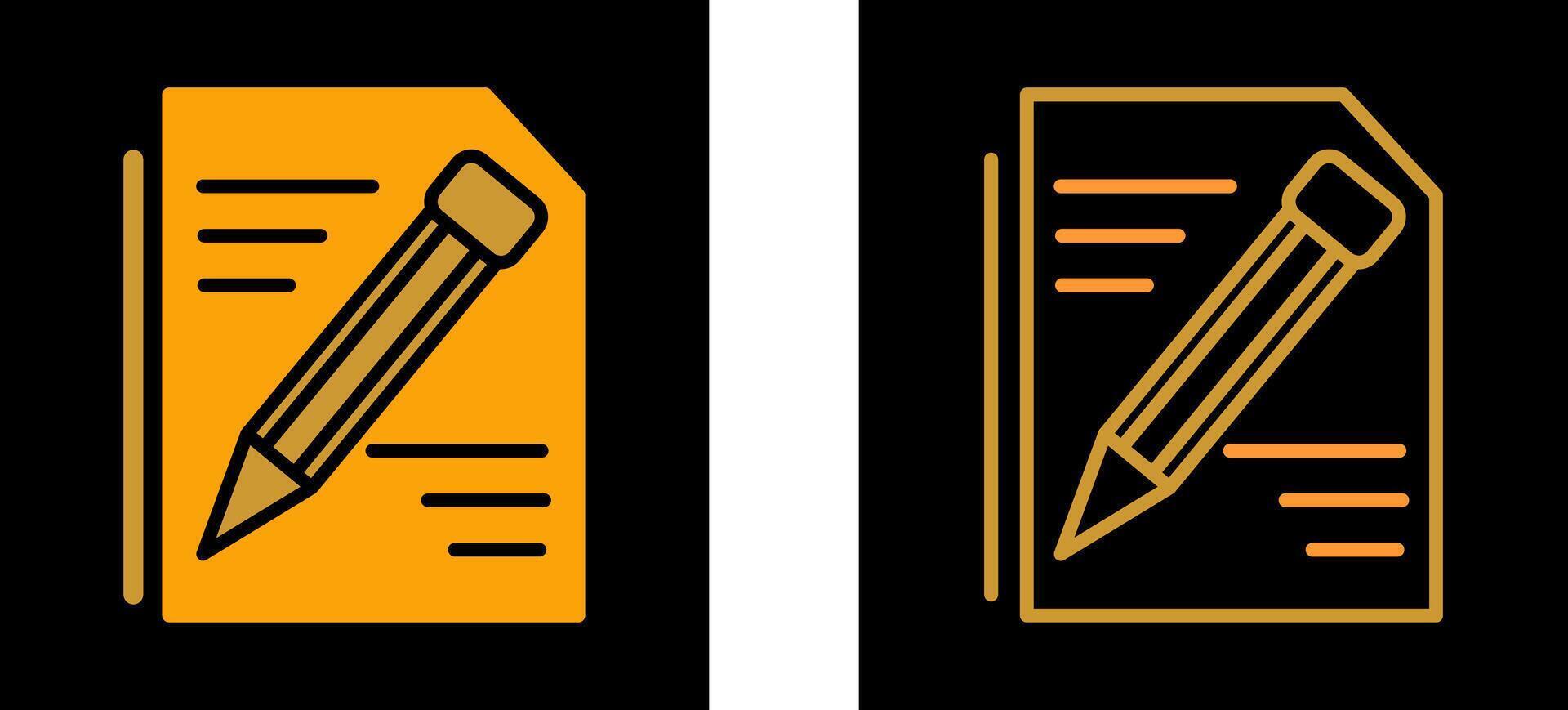 Pencil Vector Icon