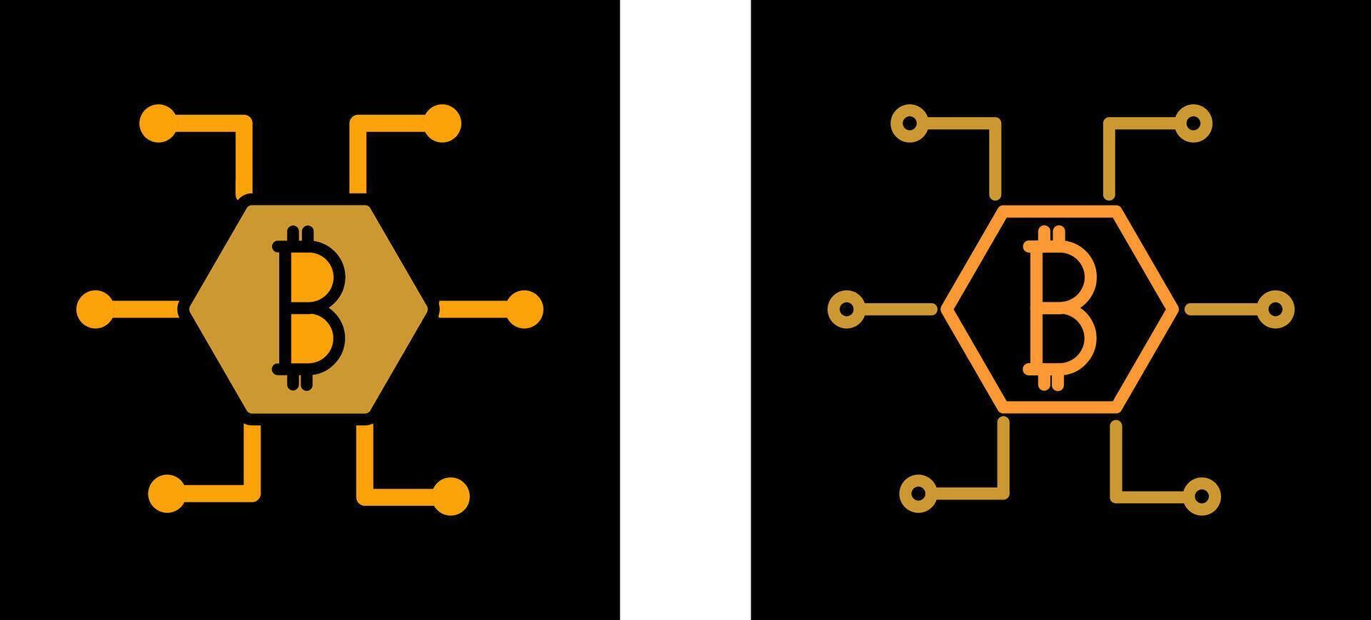 Bitcoin Vector Icon
