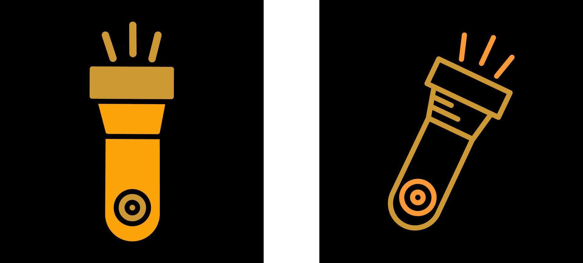Flashlight Vector Icon