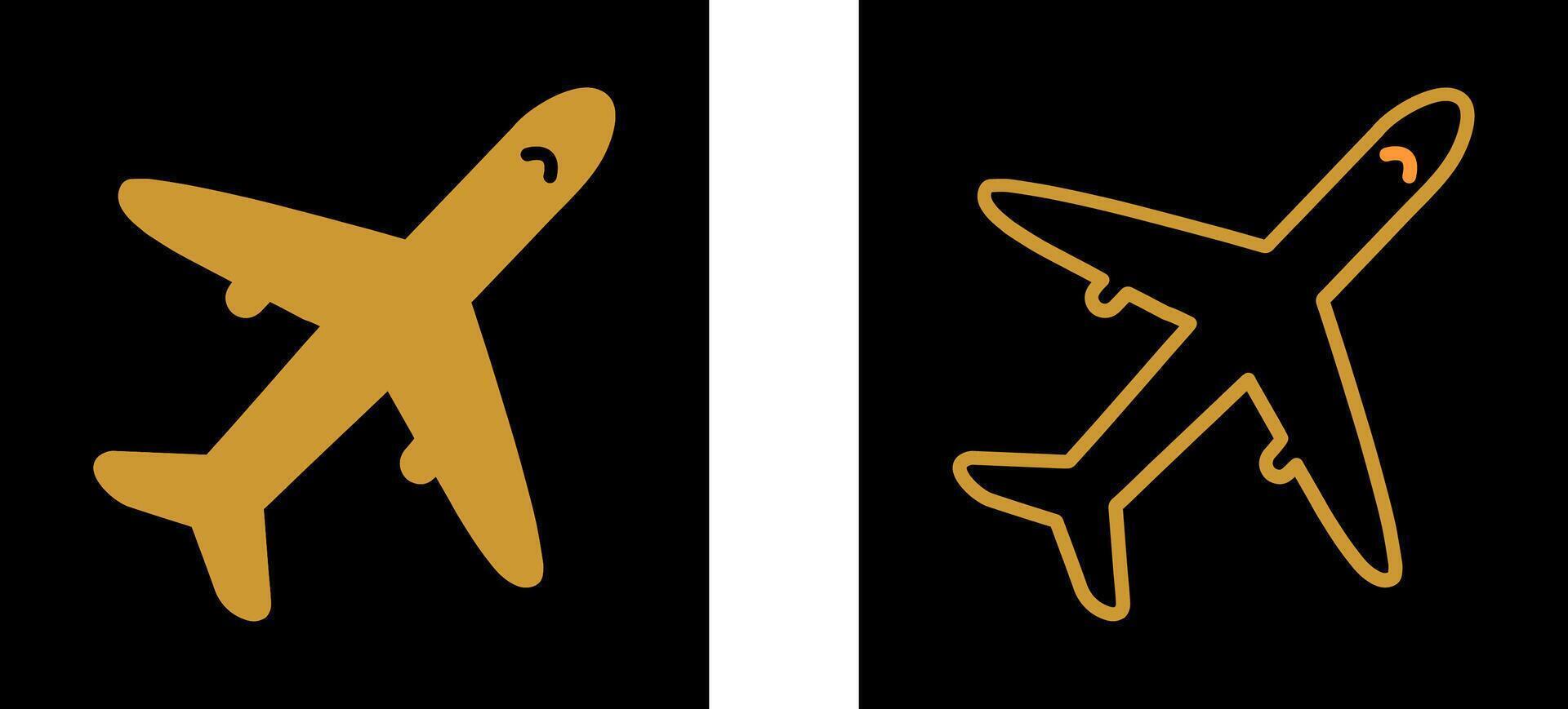 Aeroplane Vector Icon