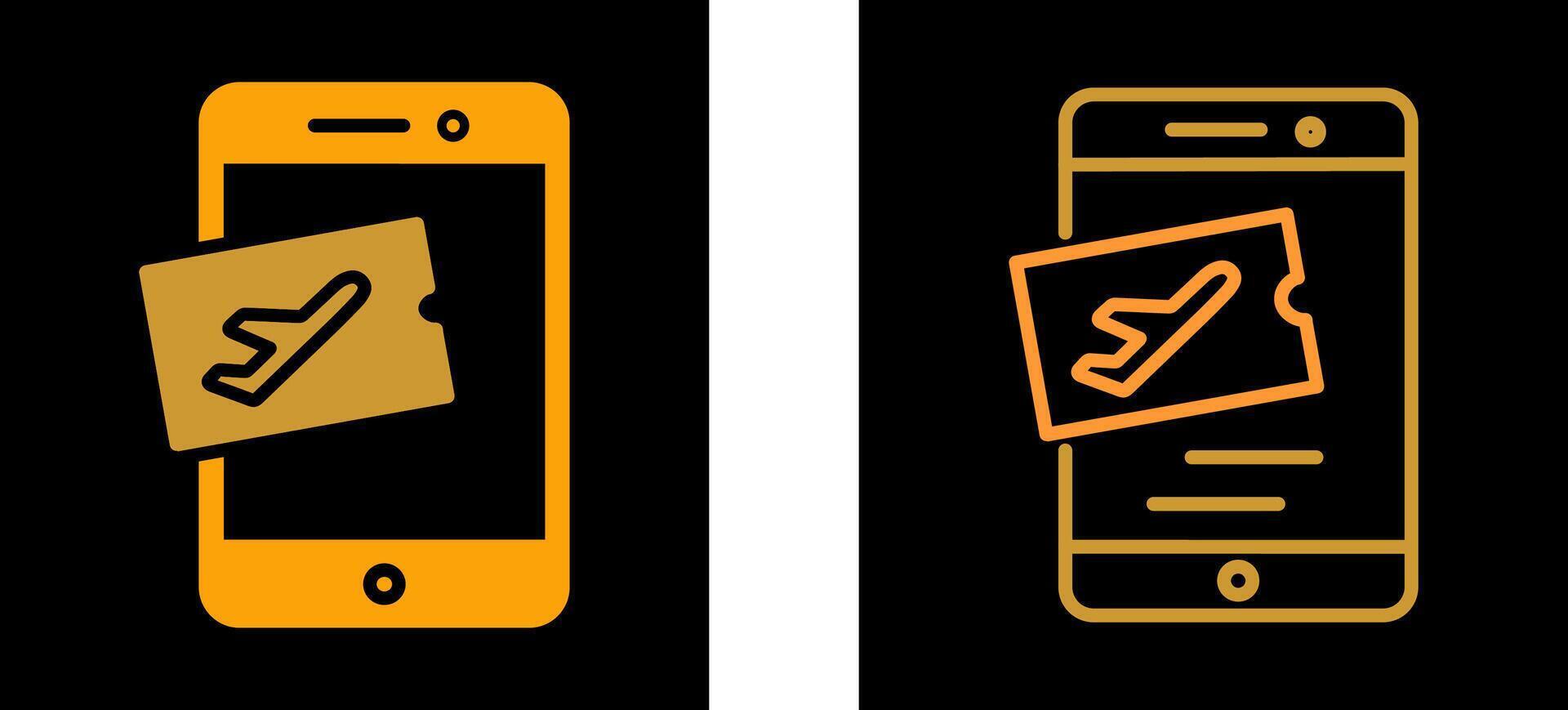 Online Booking Vector Icon