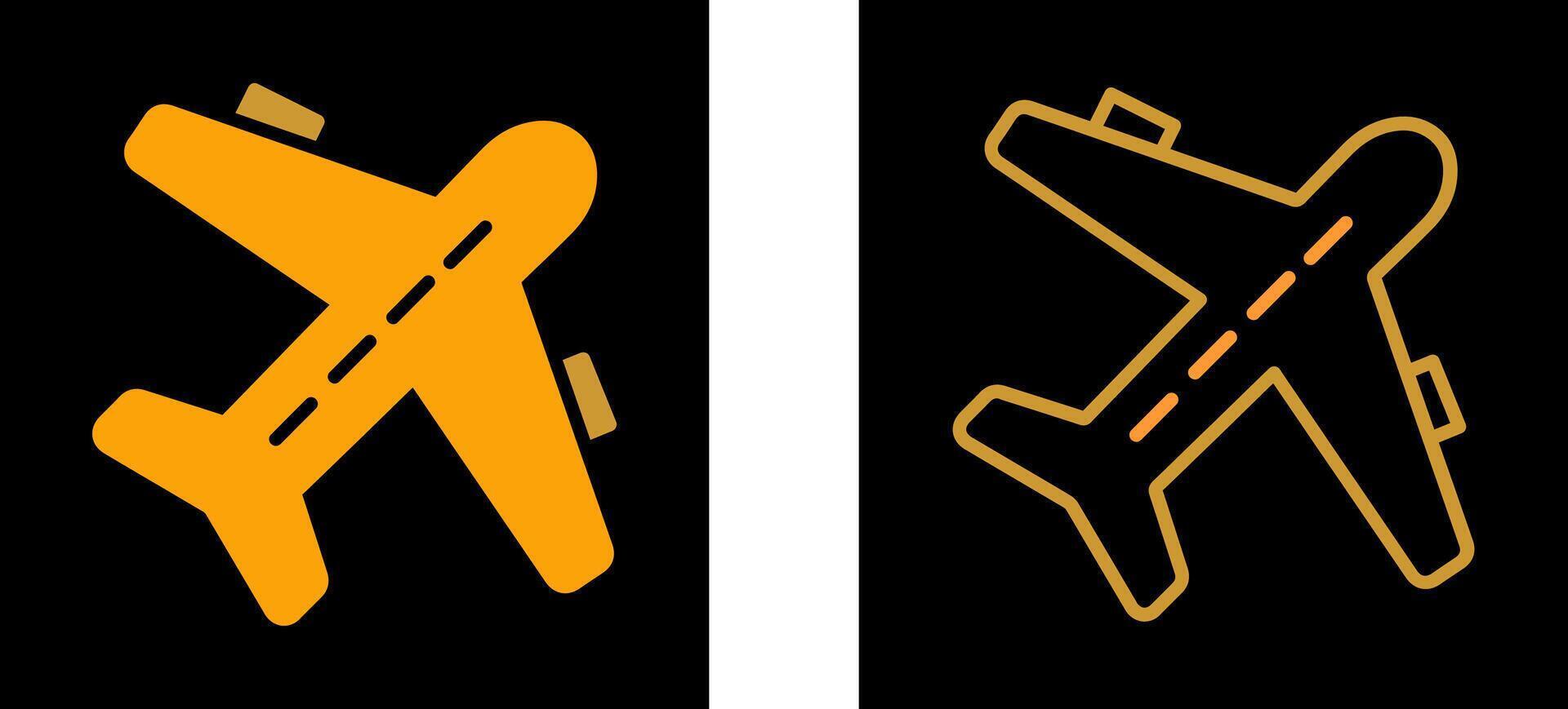 Plane Flying Vector Icon